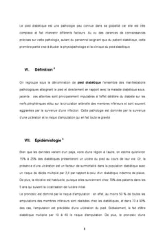 Prise en charge du pied diabétique