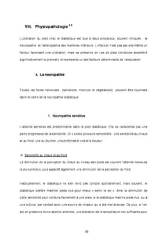 Prise en charge du pied diabétique