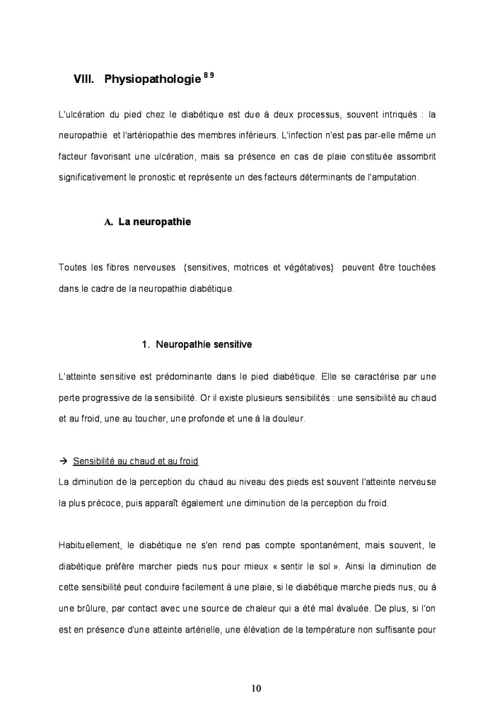 Prise en charge du pied diabétique