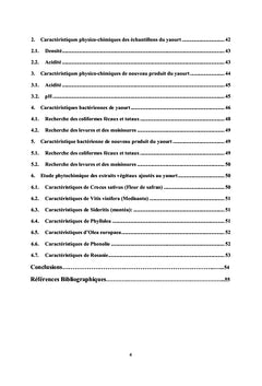 Amélioration du yaourt par addition d'extraits végétaux