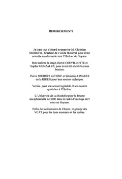 Système d'informations géographiques de l'Herbier de Guyane