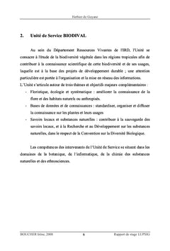 Système d'informations géographiques de l'Herbier de Guyane