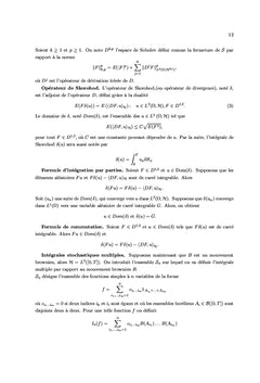 Processus fractionnaires et le calcul de Malliavin
