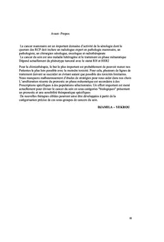 Traitement Du Cancer Du Sein RH+/HER2-