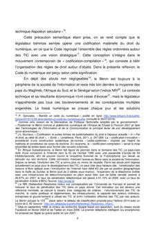 Code du numérique en République du Bénin
