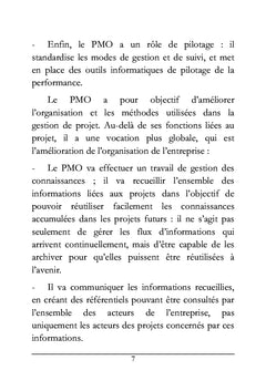 Le pilotage de la performance par le PMO