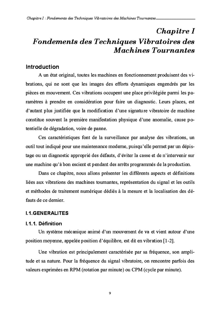 Instrumentation à base de DSP dédiée aux mesures vibratoires