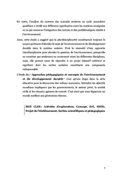 Approches pédagogiques et concepts