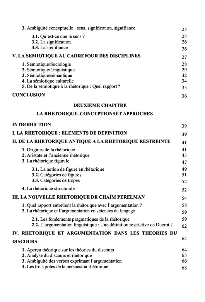 Sémiotique et rhétorique, genèse et circonscription théorique.