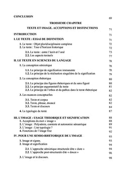 Sémiotique et rhétorique, genèse et circonscription théorique.