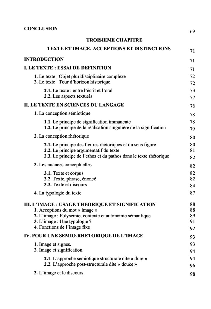 Sémiotique et rhétorique, genèse et circonscription théorique.