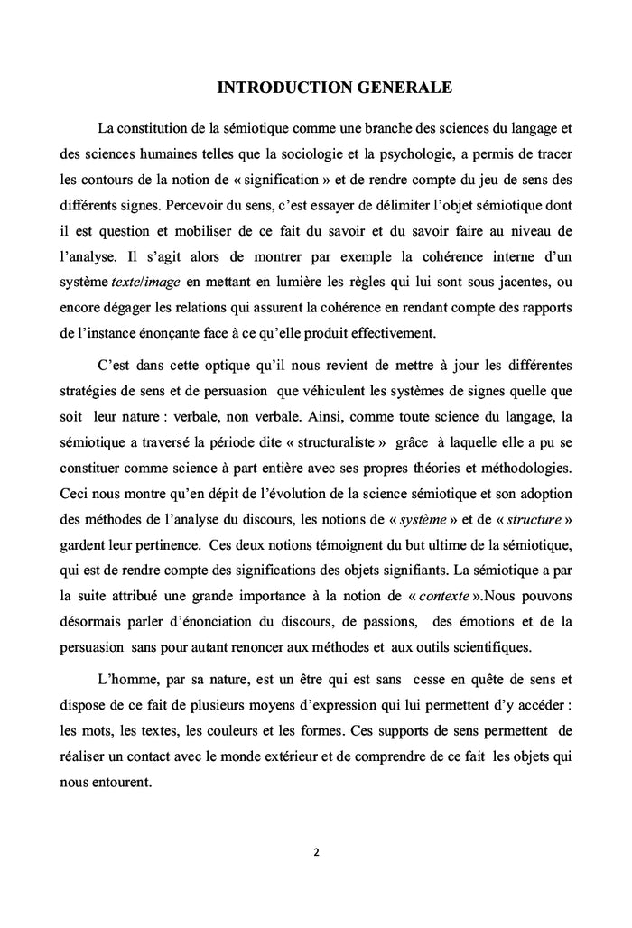 Sémiotique et rhétorique, genèse et circonscription théorique.