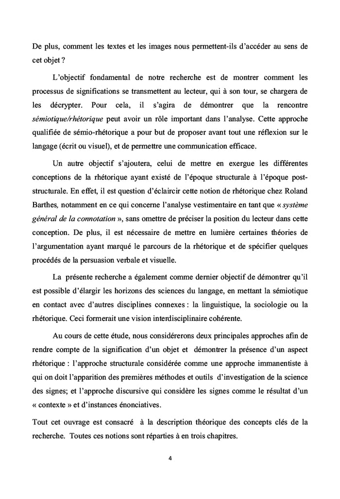 Sémiotique et rhétorique, genèse et circonscription théorique.