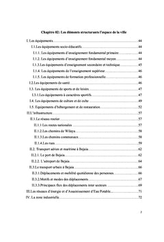 Les enjeux de la cohérence urbaine dans la ville de Bejaia