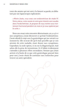 Endométriose et fibrome utérin - De la souffrance à l'action