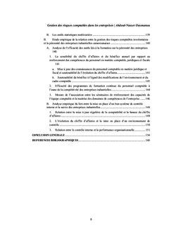 Gestion des risques comptables et pérennité des entreprises