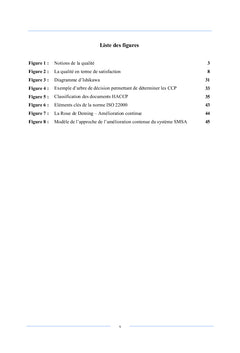 Qualité et sécurité alimentaire