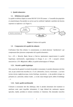 Qualité et sécurité alimentaire