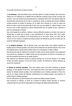Le handicap psychique