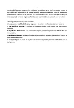 La médiation logement