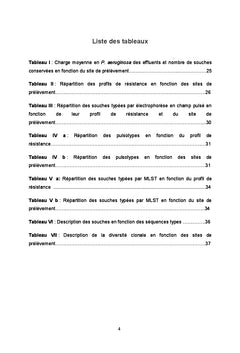 Pseudomonas aeruginosa et effluents : impact de l'hôpital