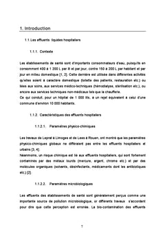 Pseudomonas aeruginosa et effluents : impact de l'hôpital