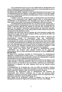 Gestion de l'eau et développement durable dans le Monde