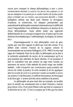 De l'initiation à la philosophie