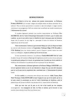 Interaction Pucerons-Bactéries-plantes dans la Lutte Chimio Écologique