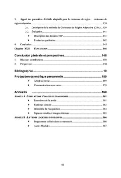 Échelles et espace des caractéristiques pour le traitement d'images