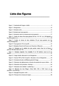 Échelles et espace des caractéristiques pour le traitement d'images