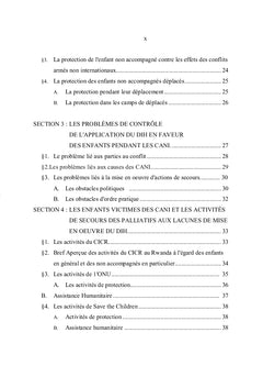 Protection juridique des enfants non accompagnés