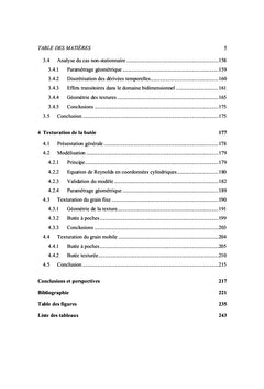 Modélisation de la lubrification des surfaces texturées
