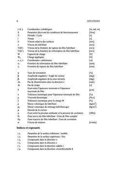 Modélisation de la lubrification des surfaces texturées