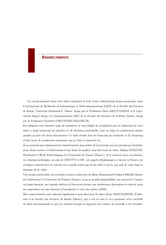 Optimisation du contrôleur de débit de la norme h.264/avc