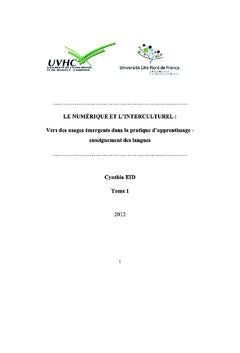 Numérique et interculturel
