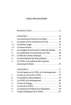 Les économistes, le pouvoir et le développement économique au brésil