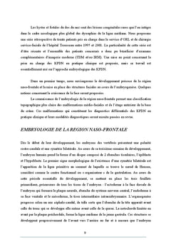 Kystes et fistules congénitaux du dos du nez