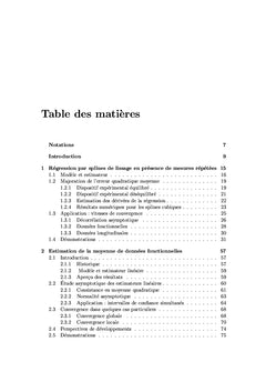 Régression non paramétrique en présence de corrélation