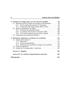 Régression non paramétrique en présence de corrélation
