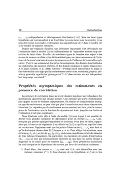 Régression non paramétrique en présence de corrélation