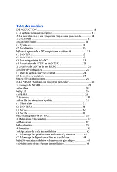 Système neurotensinergique et cancer