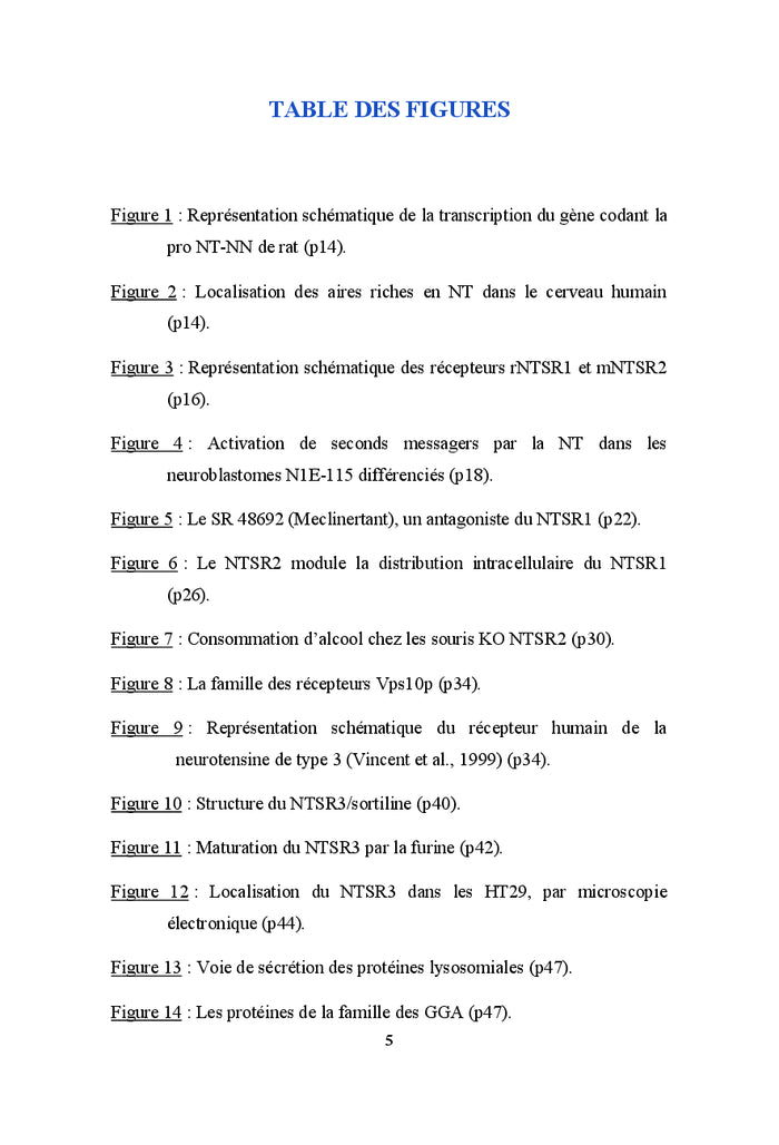 Système neurotensinergique et cancer