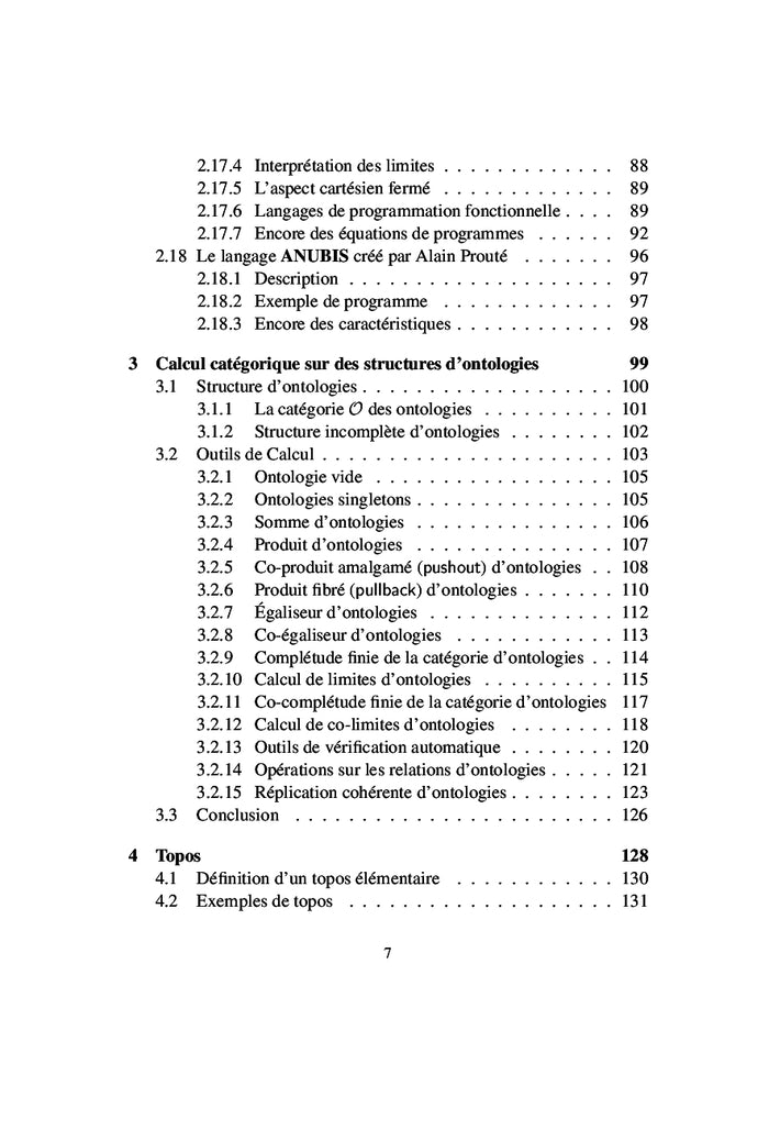 Topos, un modèle pour l'informatique