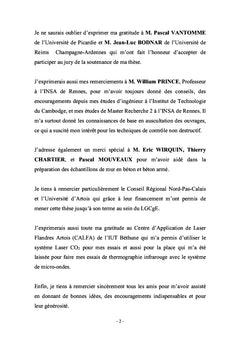 Nouvelles méthodes de contrôle non destructif en génie civil