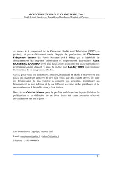 Décrocher un emploi et s'y maintenir