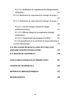 Etude physico-chimique de la copolymérisation de résine polyester