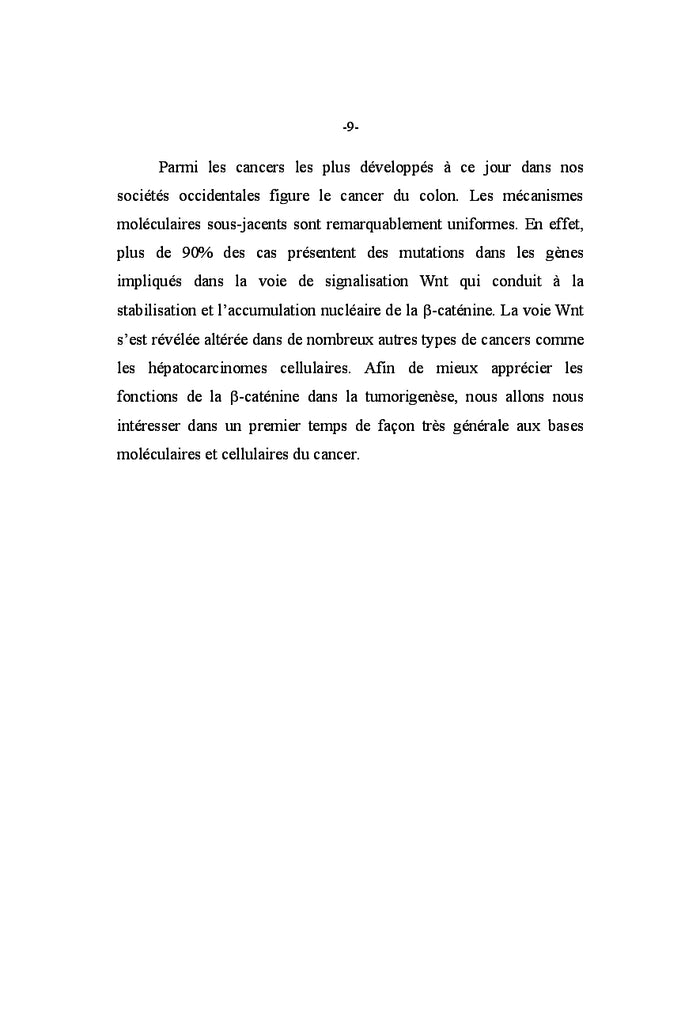 Signalisation cellulaire et transcription dans l'oncogenèse