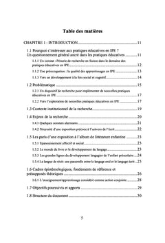 Implémentation de la littéracie émergente au préscolaire