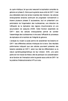 Assemblage de la chromatine